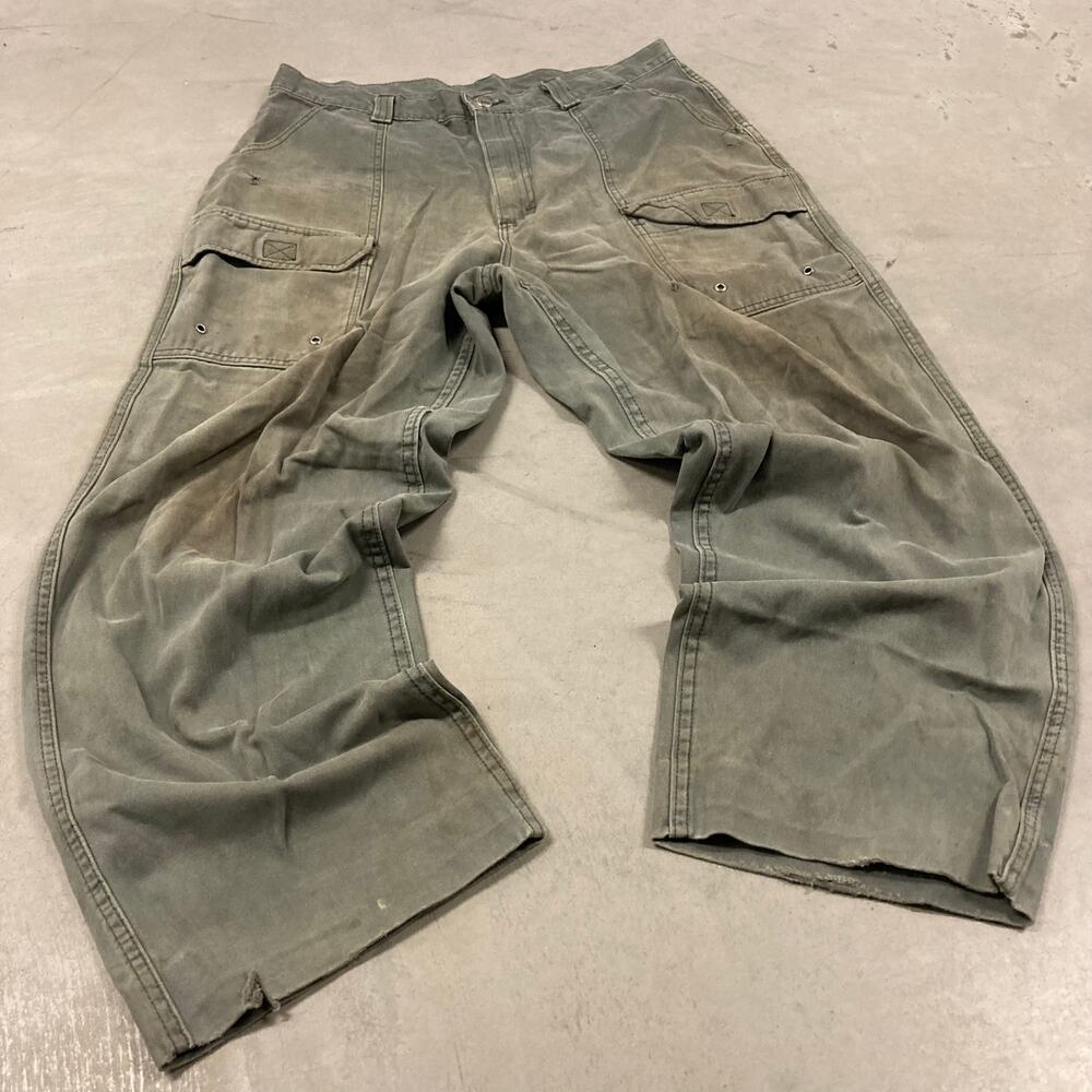 vintage thrashed Lee riveted cargo pants 34x29